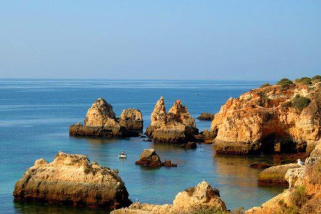 Apartamento Encantador A 100M Da Praia Carvoeiro  Luaran gambar