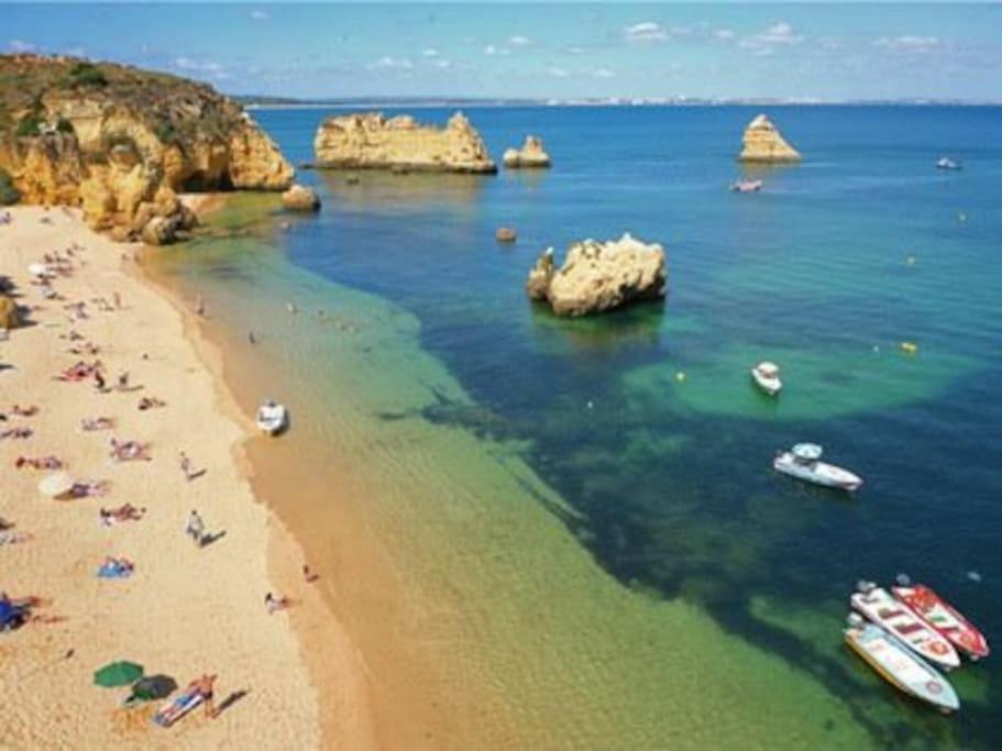 Apartamento Encantador A 100M Da Praia Carvoeiro  Luaran gambar