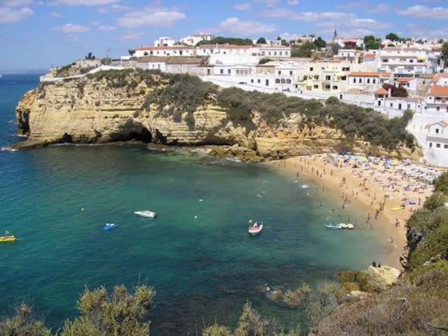 Apartamento Encantador A 100M Da Praia Carvoeiro  Luaran gambar