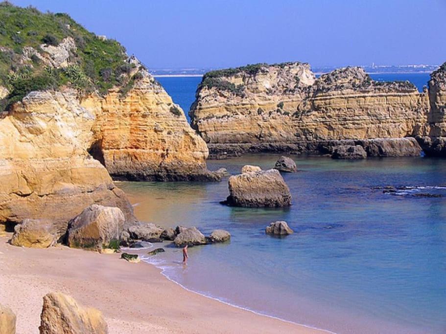 Apartamento Encantador A 100M Da Praia Carvoeiro  Luaran gambar